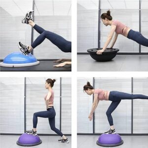 عرض بديل لـ Half Balance Ball for Exercise with Resistance كرة توازن نصفية للتمارين مع حبال مقاومة