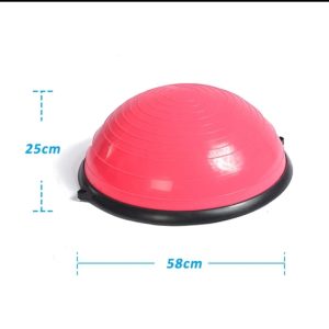 Alternative view of Half Balance Ball for Exercise with Resistance