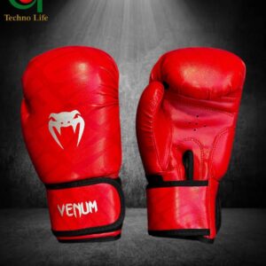 قفازات ملاكمة Venum Challenger 2.0 احترافية باللون الأحمر للتدريب والقتال