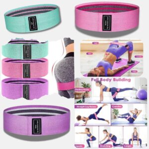 Alternative view of أحزمة مقاومة  من القماش غير قابلة للأنزلاق مع 3 مستويات مقاومة،