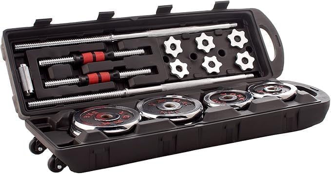 مجموعة أثقال ودمبل 50 كجم - الصورة 2