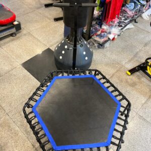 ترامبولين سداسي باليد للتمارين المنزلية